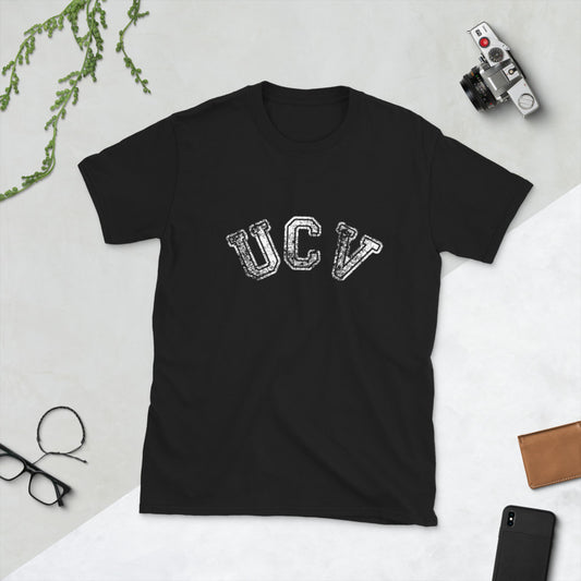 Camiseta UCV Curvas de manga corta unisex