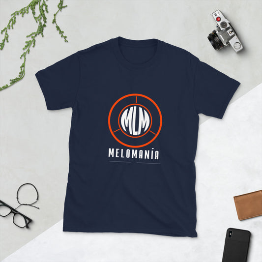 Melomania Short-Sleeve Unisex T-Shirt Navy