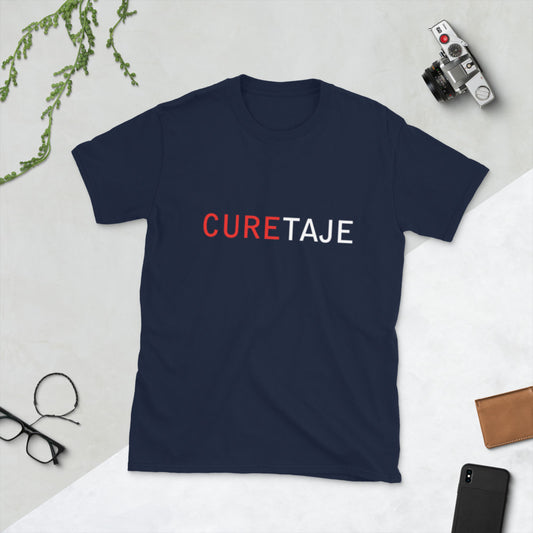 Curetaje Navy Short-Sleeve Unisex T-Shirt