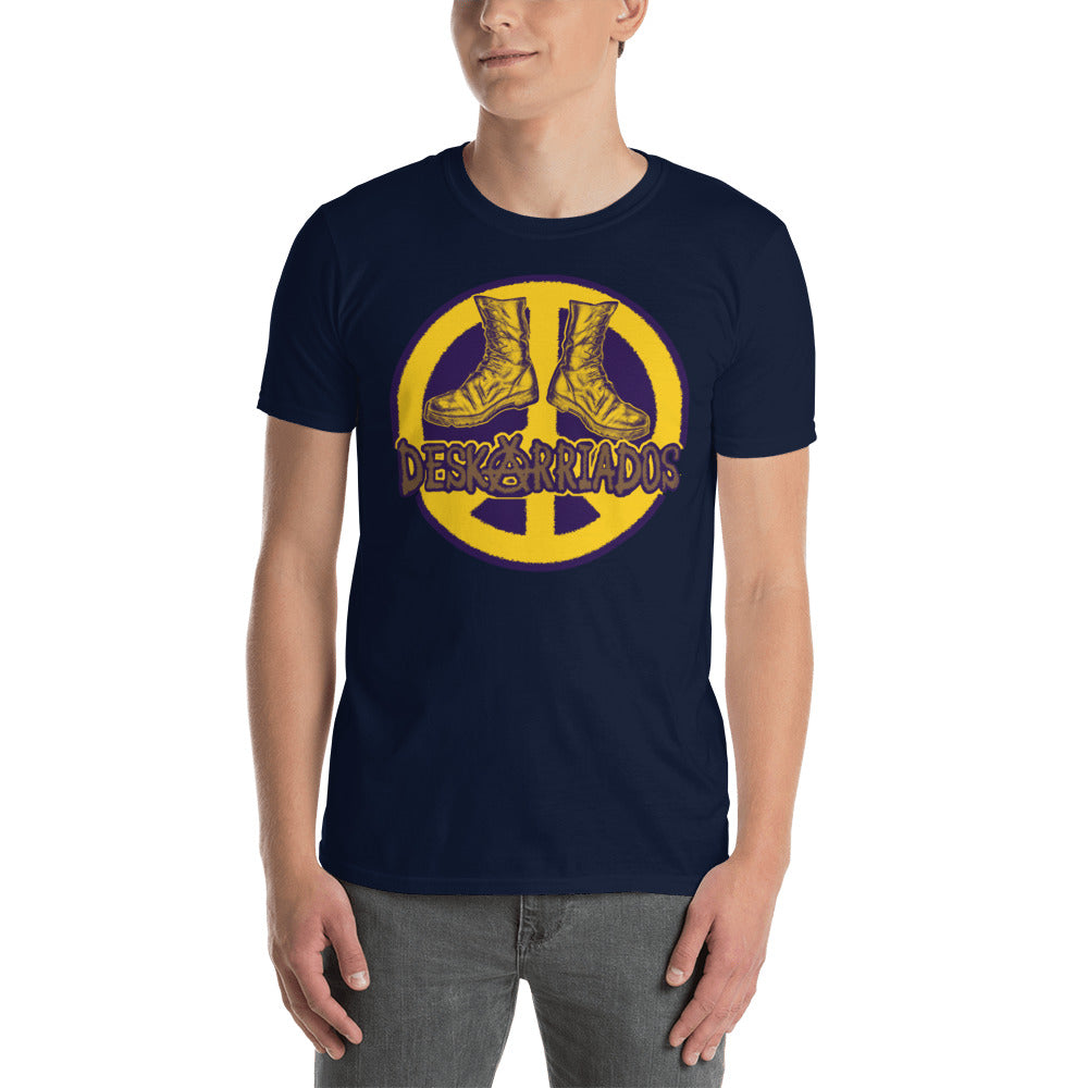 Deskarriados Navy Mustard T-Shirt