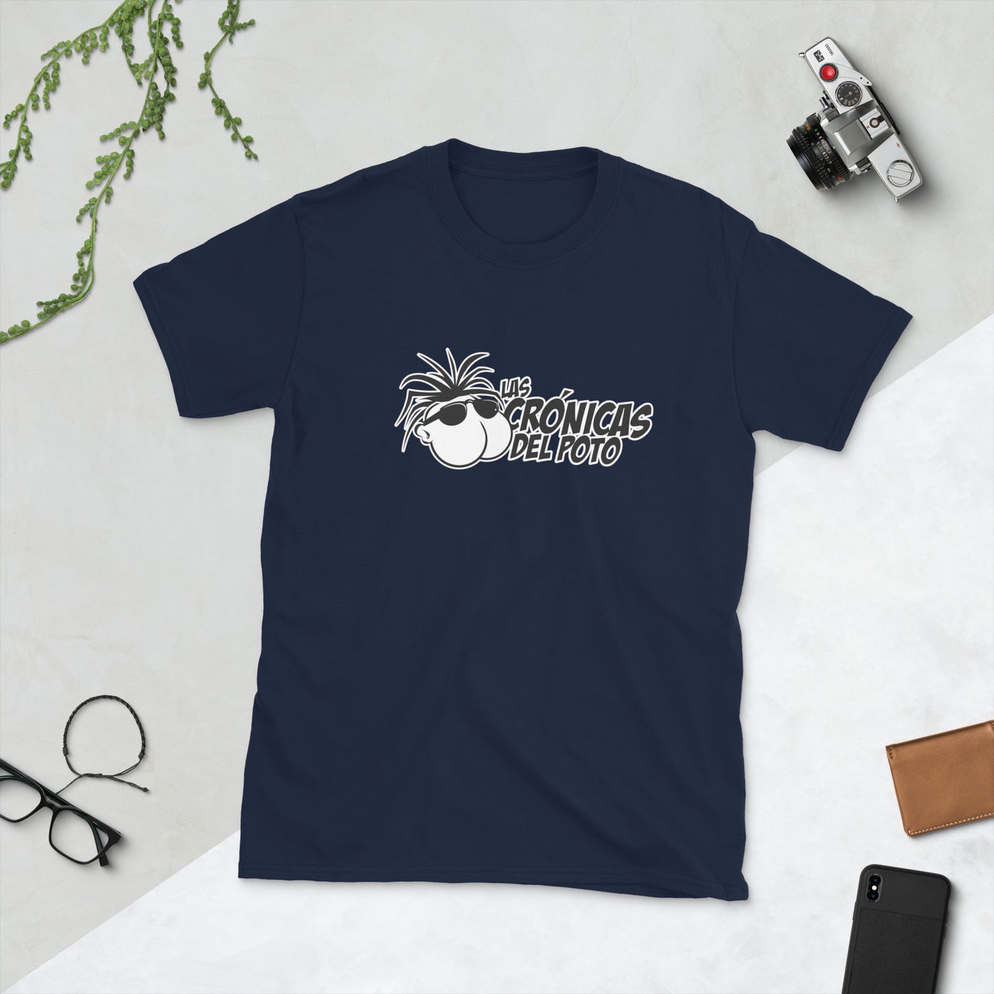 Las Cronicas del Poto T-Shirt Navy