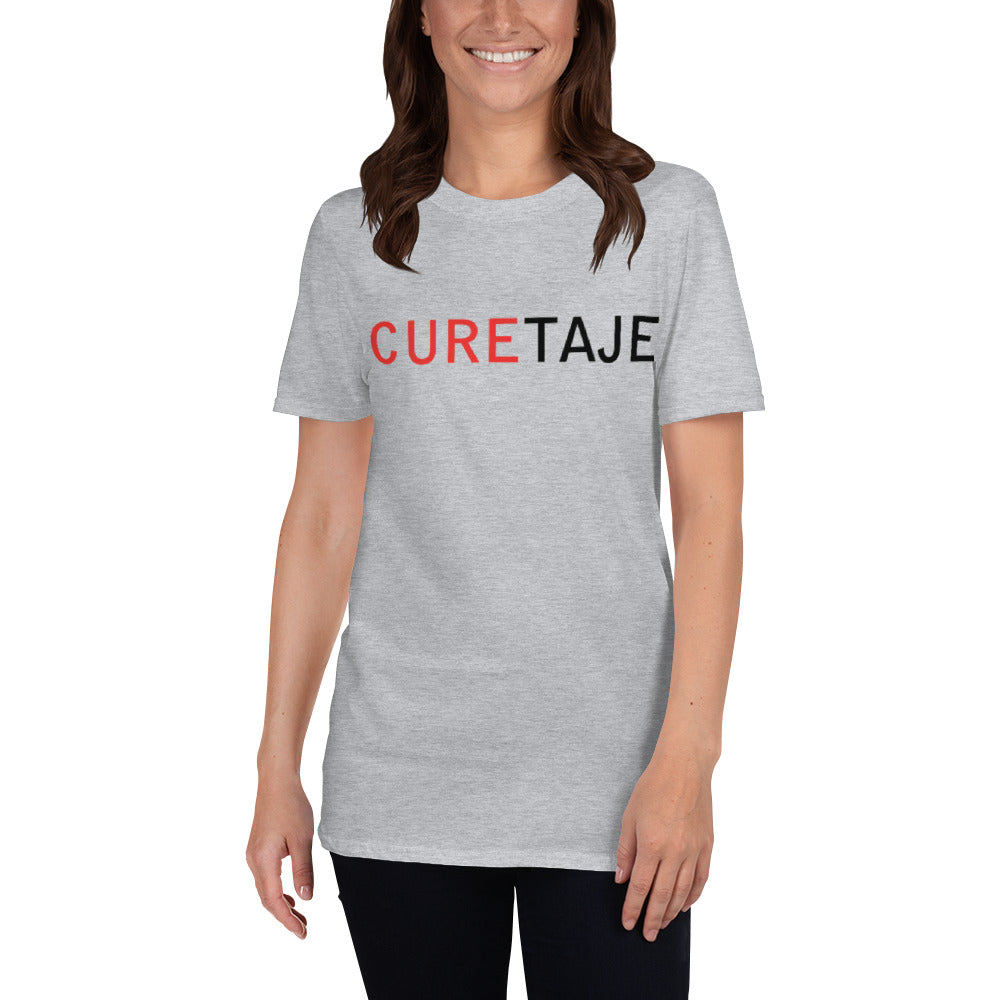 Curetaje Sport Grey Short-Sleeve Unisex T-Shirt