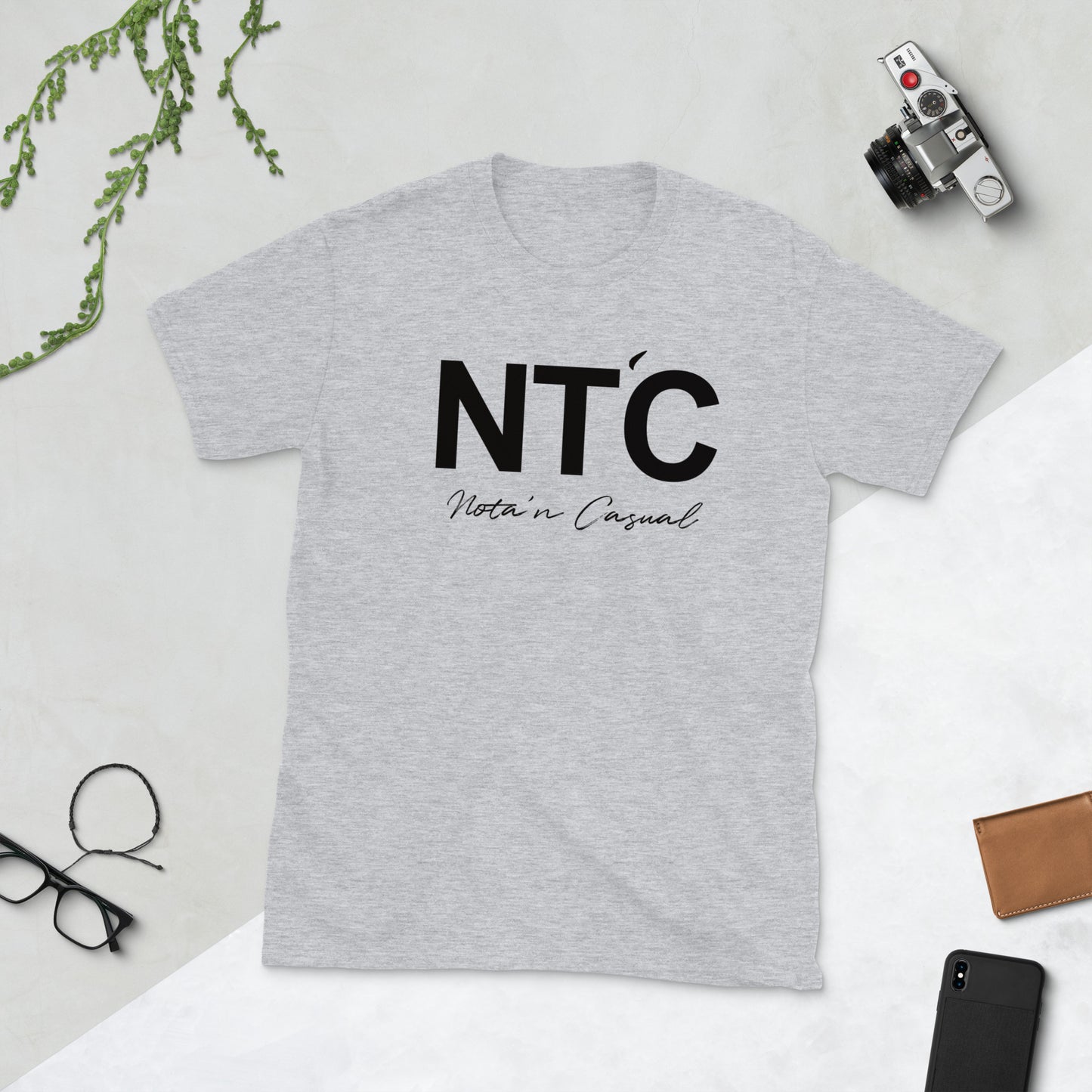 No Tan Casual Basic T-Shirt