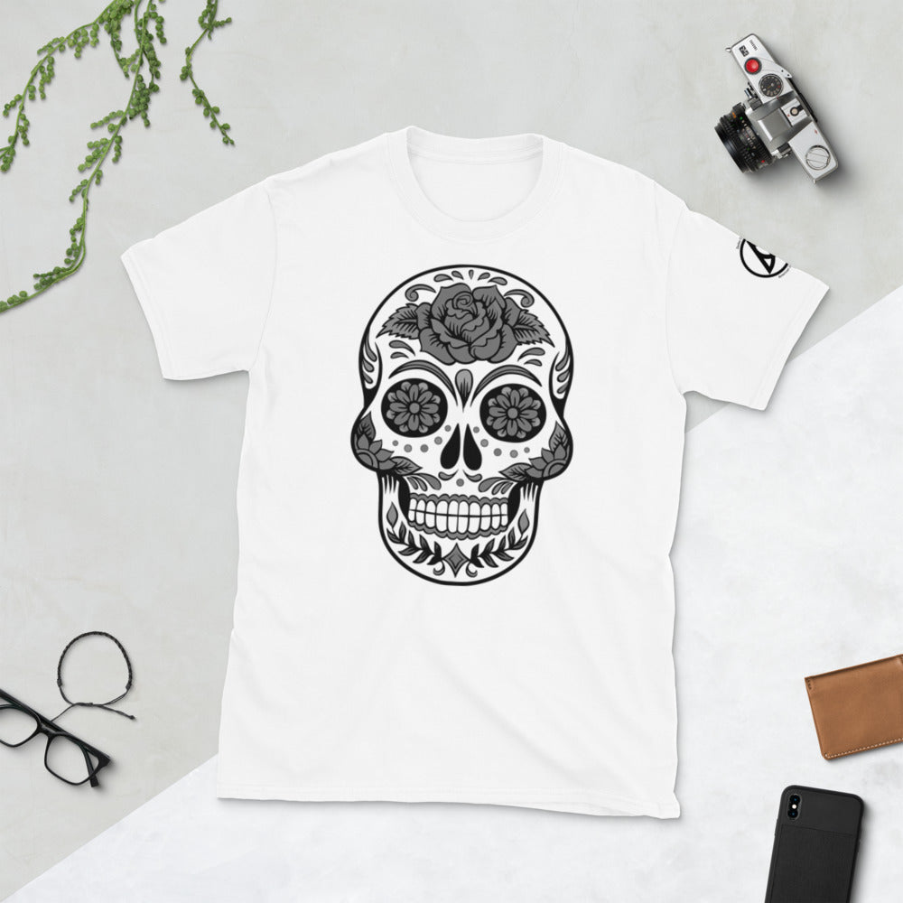 Mex Skull Arctic Unisex T-Shirt