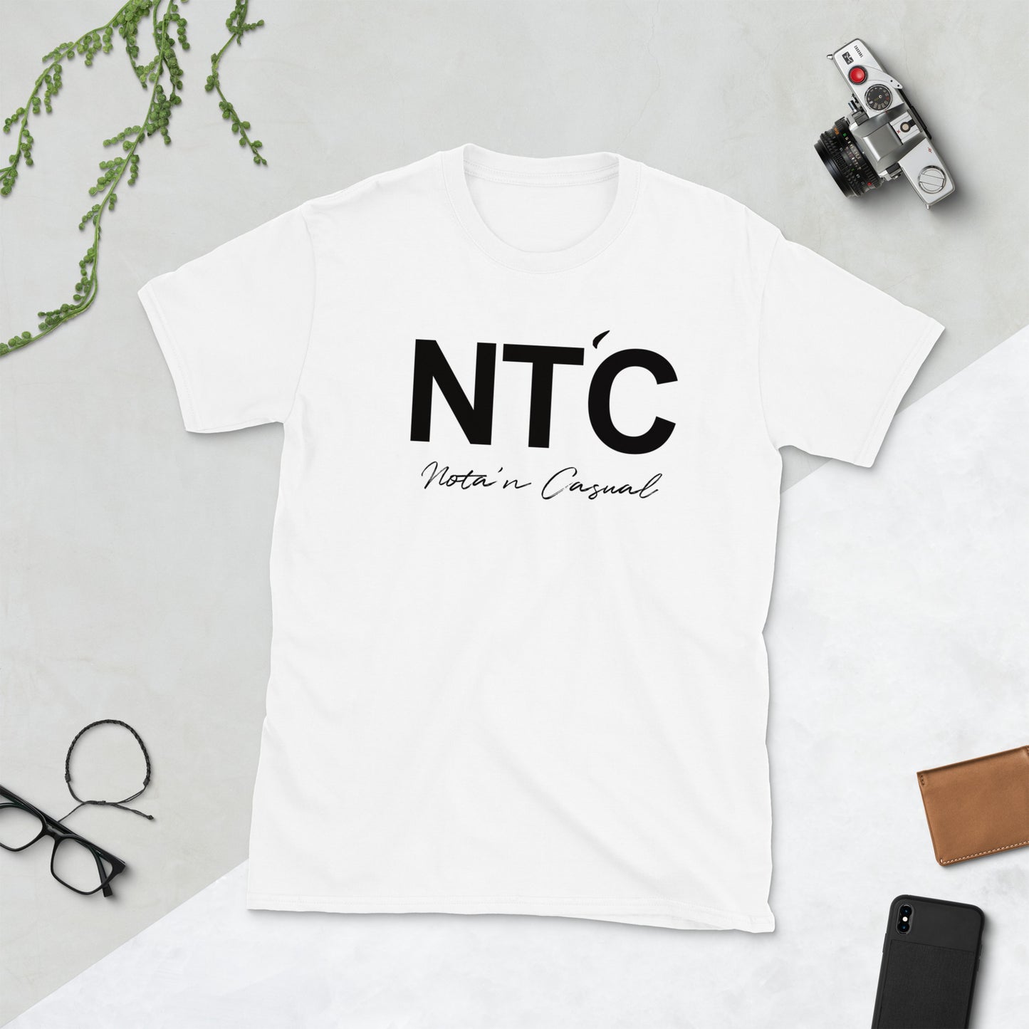 No Tan Casual Basic T-Shirt