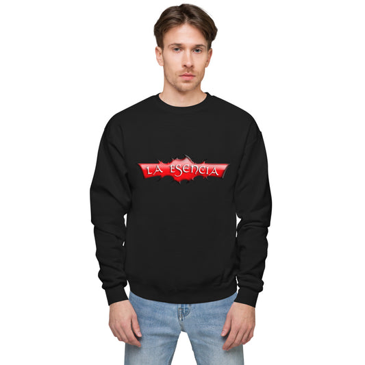 La Esencia Black Unisex fleece sweatshirt