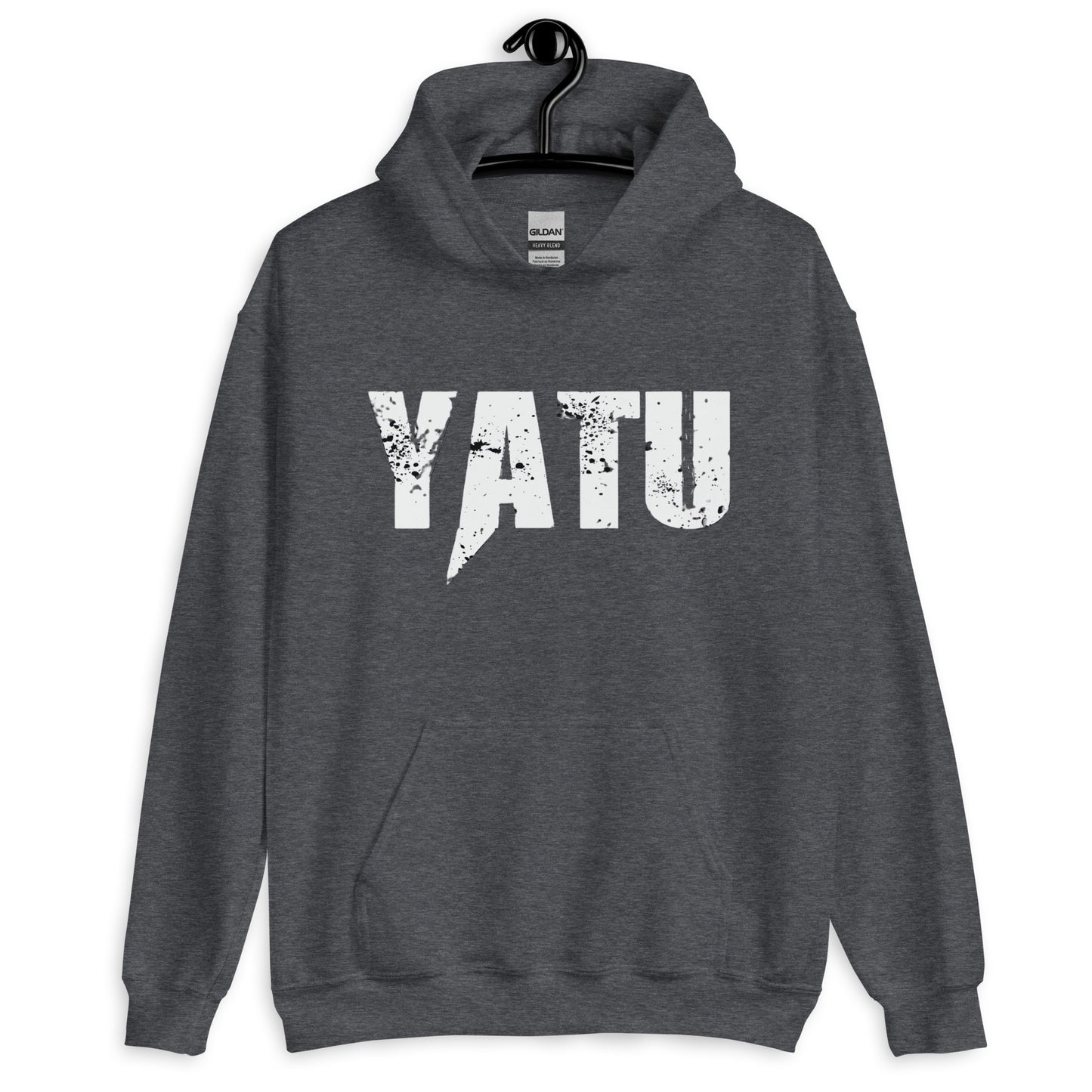 Yatu Unisex Dark Heather Hoodie