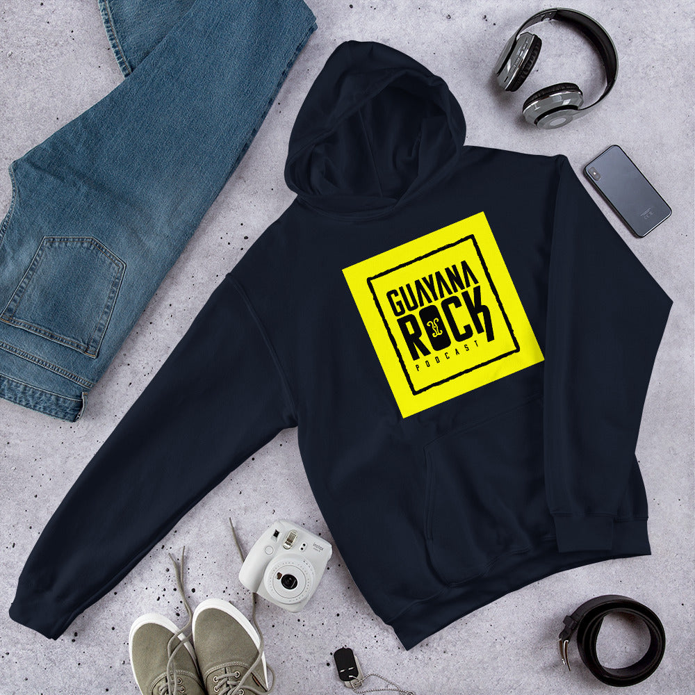 Guayana Rock Podcast Yellow Unisex Hoodie