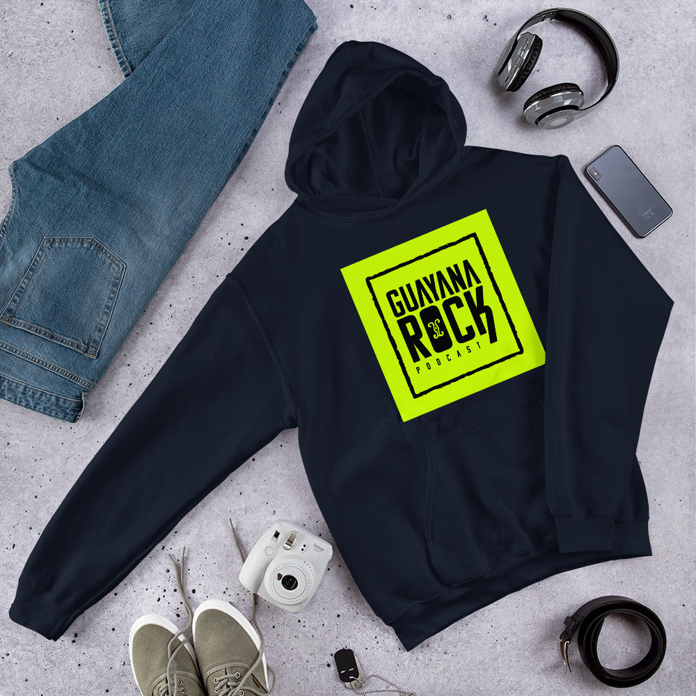 Guayana Rock Podcast Green Unisex Hoodie