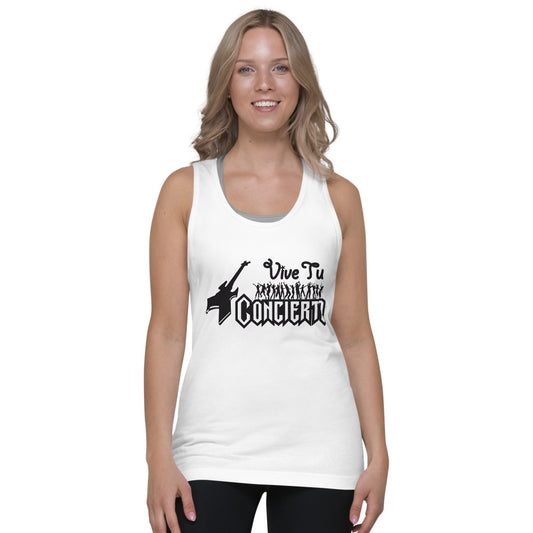 Vive Tu Concierto White Classic tank top