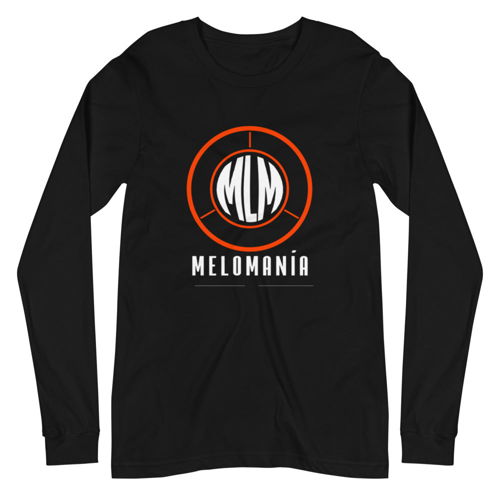 Melomania Unisex Long Sleeve Tee Black