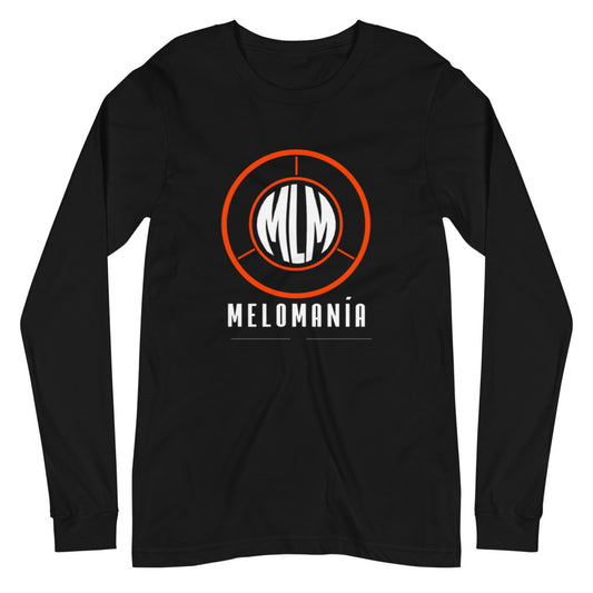 Melomania Unisex Long Sleeve Tee Black