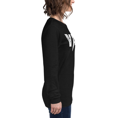 Yatu Unisex Black Long Sleeve Tee