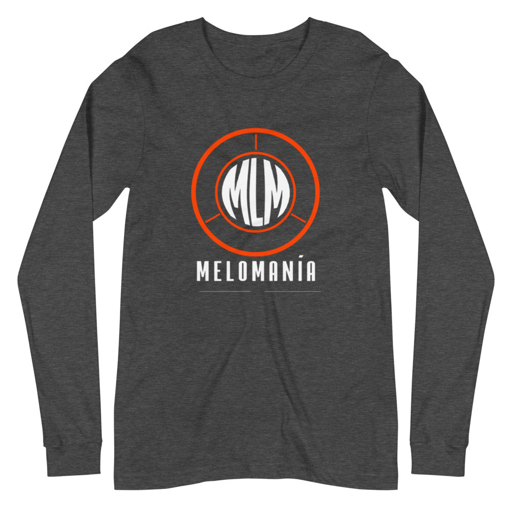 Melomania Unisex Long Sleeve Tee Dark Heather