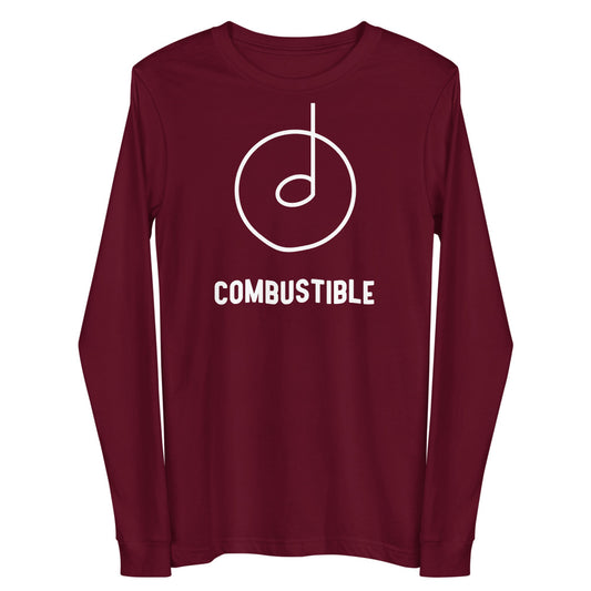 Combustible Unisex Long Sleeve Tee