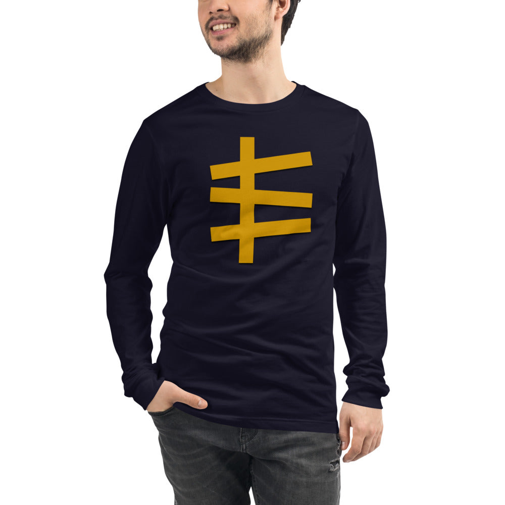 ERA Kanji Gold Unisex Long Sleeve Tee