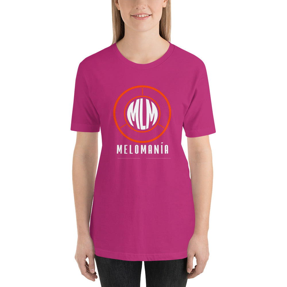 Melomania Short-Sleeve Unisex T-Shirt Berry