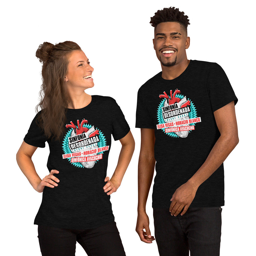 Camiseta Sinfonía Desordenada Black Heather