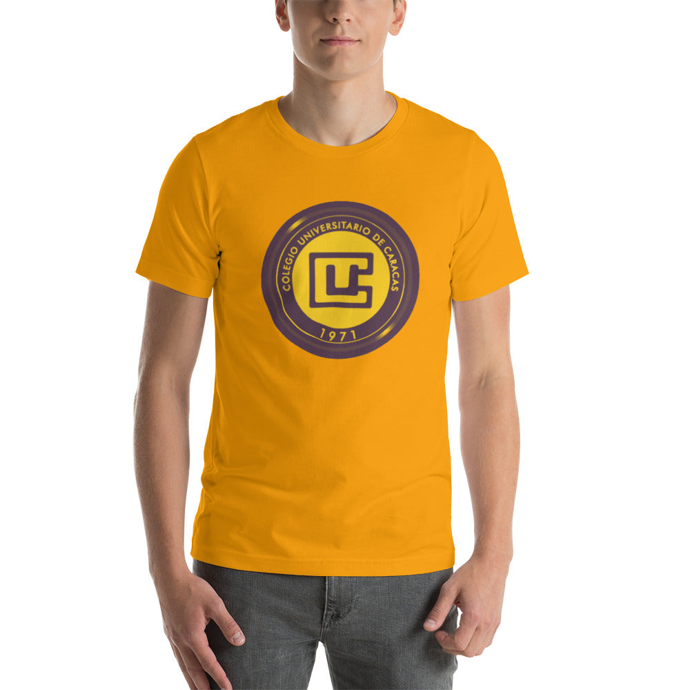 Camiseta CUC Logo Gold de manga corta unisex