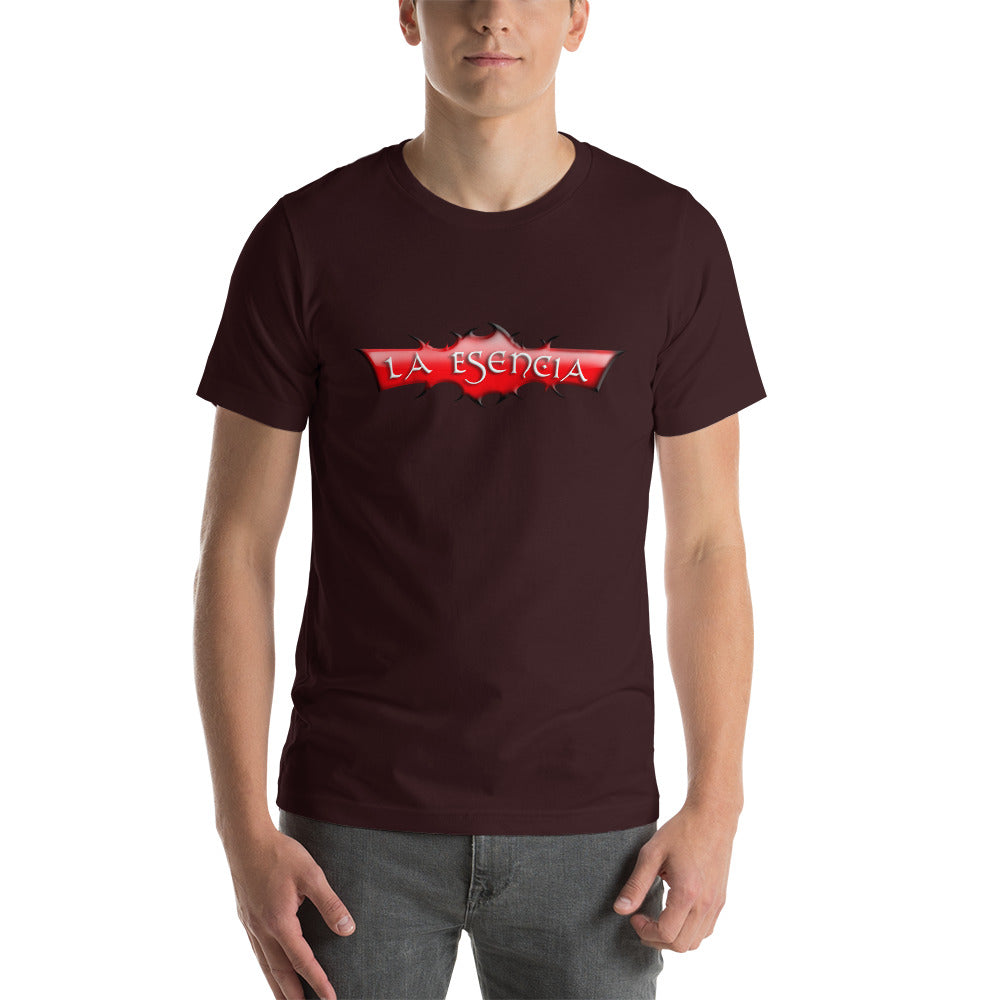 La Esencia Oxblood Black Short-Sleeve Unisex T-Shirt