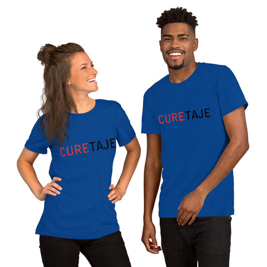 Curetaje Blues Short-Sleeve Unisex T-Shirt