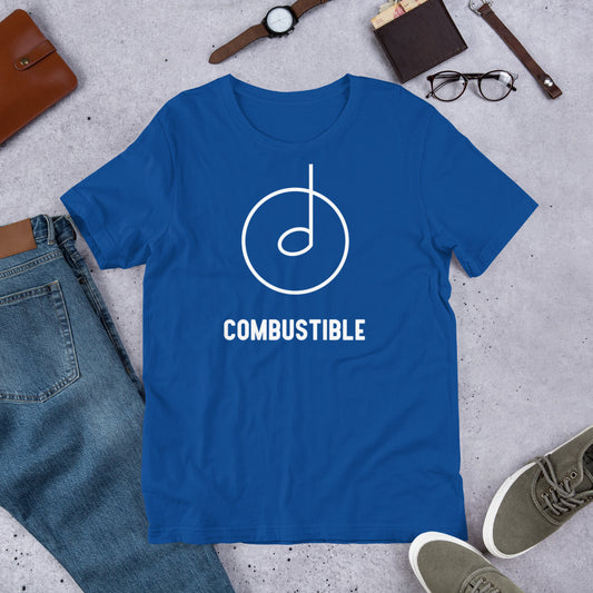 Combustible True Royal Short-Sleeve Unisex T-Shirt