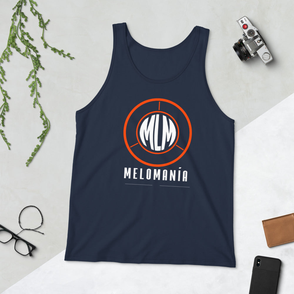 Melomania Unisex Tank Top Dark Colors