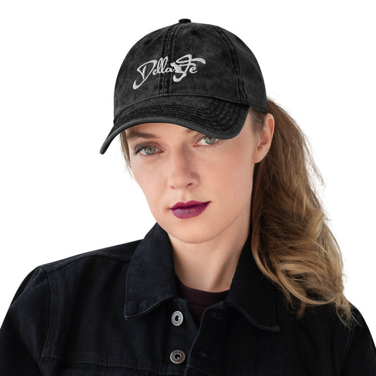 DellaFe Vintage Cotton Twill Cap