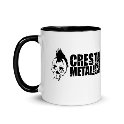 Cresta Metalica Mug with Black Color Inside