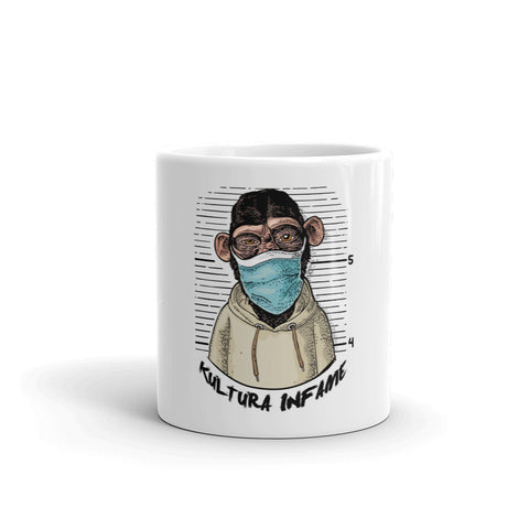 Kultura Infame Monkey Mask Mug