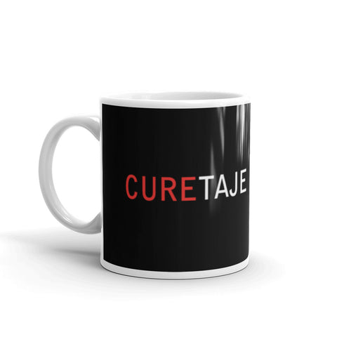 Curetaje Black glossy mug