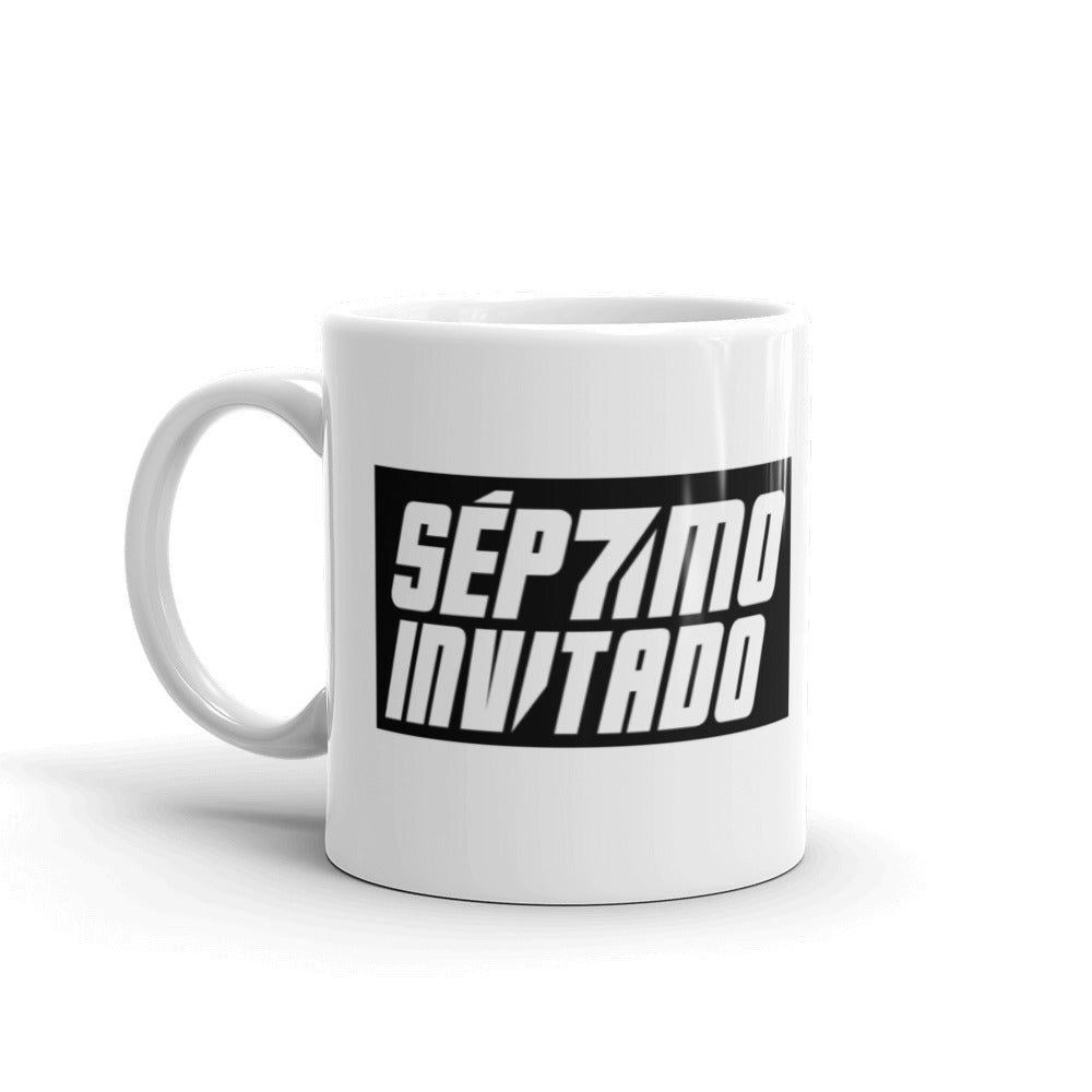 Séptimo Invitado Classic White glossy mug