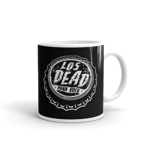 Los Dead Black Glossy mug