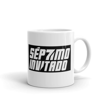 Séptimo Invitado Classic White glossy mug