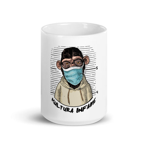 Kultura Infame Monkey Mask Mug