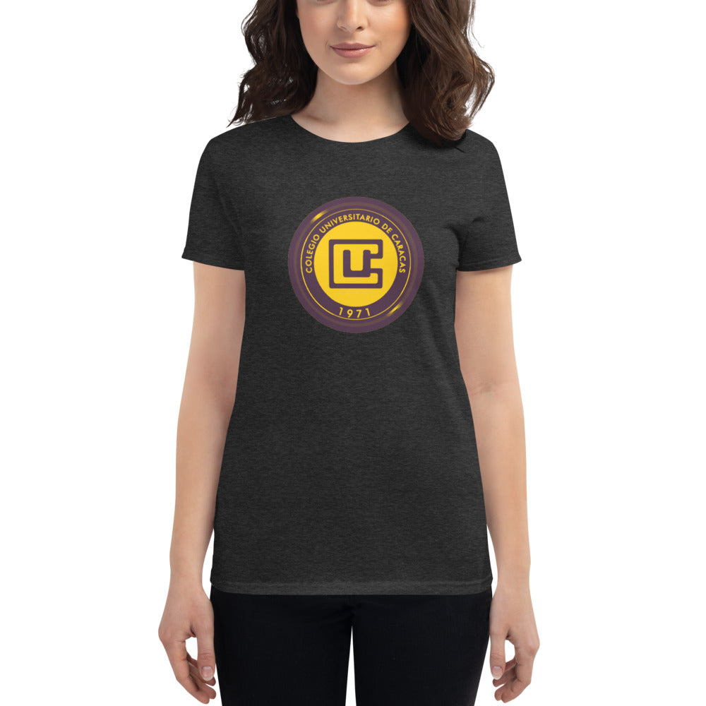 Camiseta CUC Logo Gold de manga corta para mujer