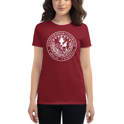 Camiseta UCV Logo Classic de manga corta para mujer