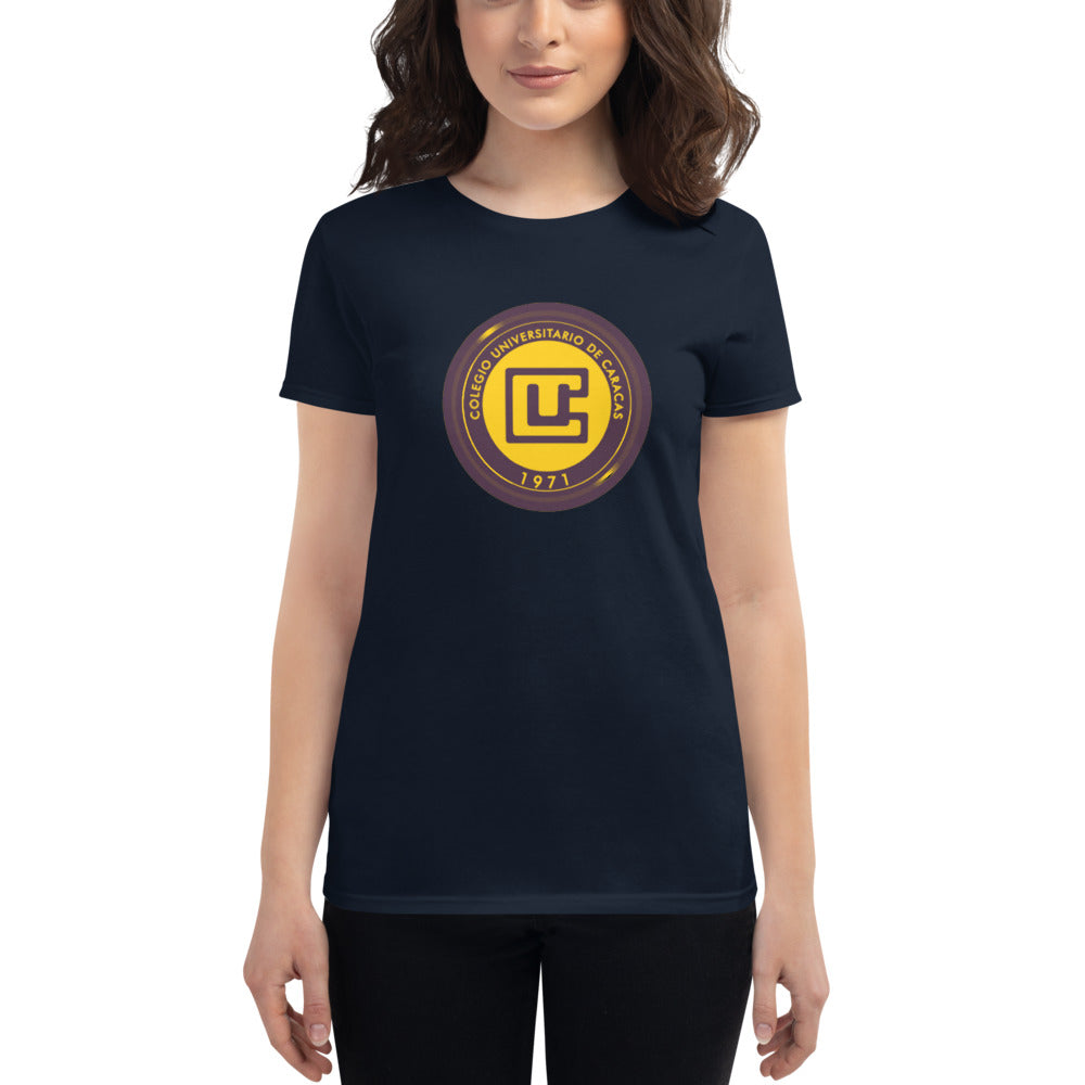 Camiseta CUC Logo Gold de manga corta para mujer