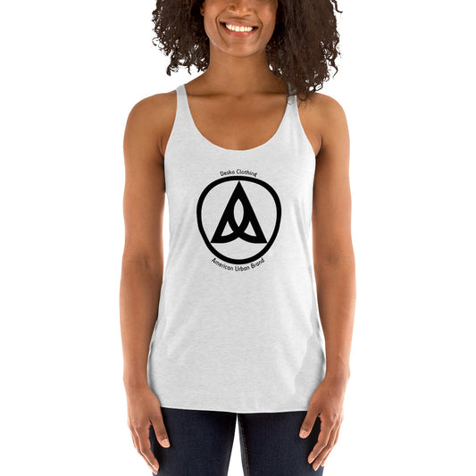 DESKA Clothing Women's Racerback Tank White